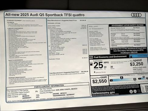 Used 2025 Audi Q5 Premium Plus AWD/4WD image 18