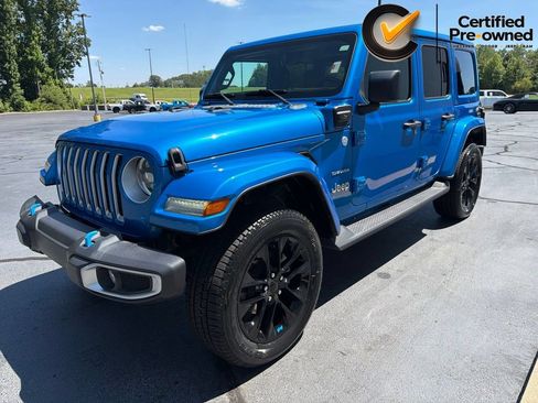 Certified 2023 Jeep Wrangler Unlimited Sahara w/ Cold Weather Group AWD/4WD image 14