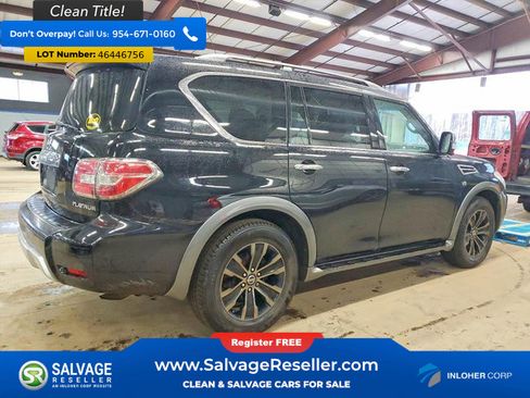 Used 2017 Nissan Armada Platinum w/ Captain Seat Package AWD/4WD image 4