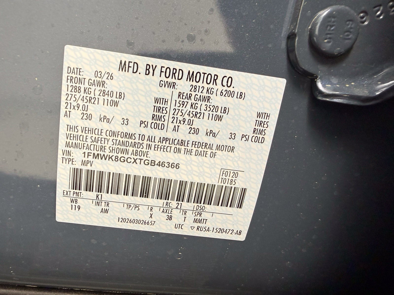 New 2026 Ford Explorer ST w/ Sun And Sound Package AWD/4WD image 17