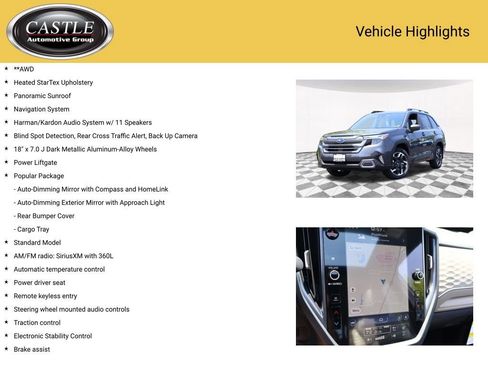 Used 2025 Subaru Forester Limited w/ Popular Package image 4