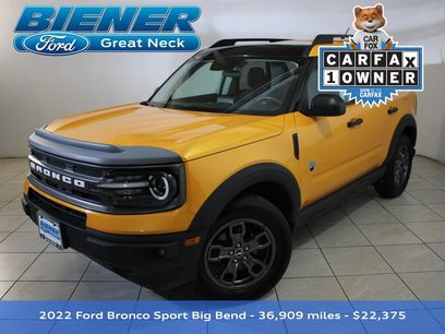 Certified 2022 Ford Bronco Sport Big Bend w/ Convenience Package