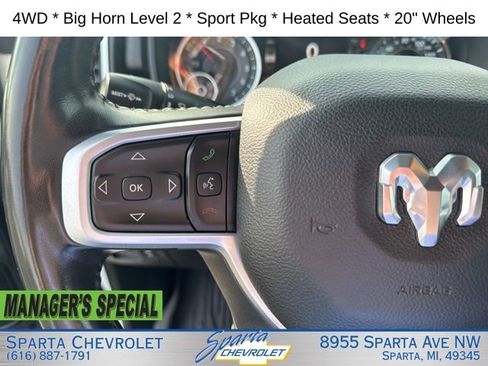 Used 2022 RAM 1500 Big Horn AWD/4WD image 20