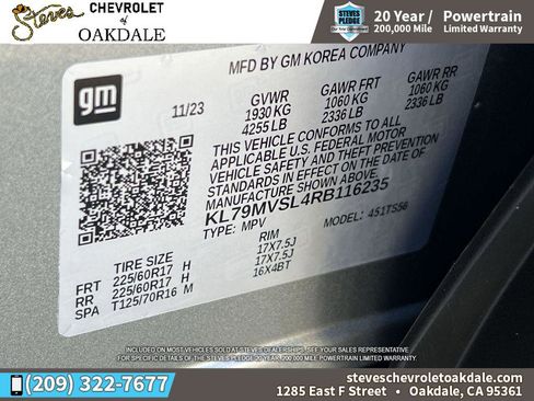 Used 2024 Chevrolet TrailBlazer ACTIV image 35