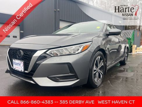 Certified 2020 Nissan Sentra SV image 1