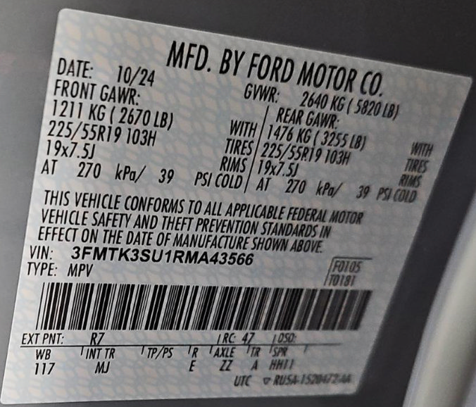 Used 2024 Ford Mustang Mach-E Premium AWD/4WD image 16