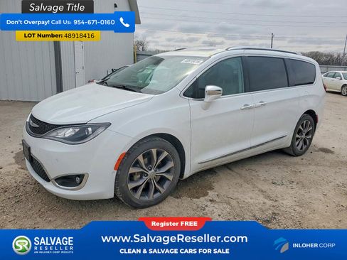 Used 2018 Chrysler Pacifica Limited w/ Tire & Wheel Group FWD image 1