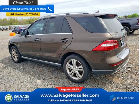 Used 2012 Mercedes-Benz ML 350 4MATIC image 3