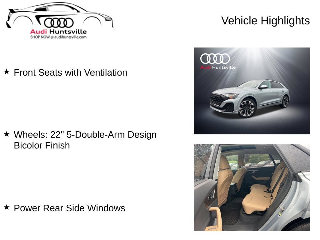 Used 2025 Audi Q8 Premium Plus w/ Premium Plus Package AWD/4WD image 24