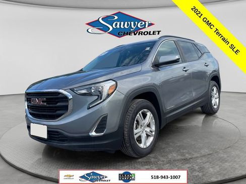 Used 2021 GMC Terrain SLE w/ Driver Convenience Package AWD/4WD image 1