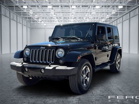 Used 2018 Jeep Wrangler Unlimited Sahara image 1
