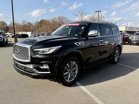 Used 2021 INFINITI QX80 Luxe w/ Cargo Package image 3