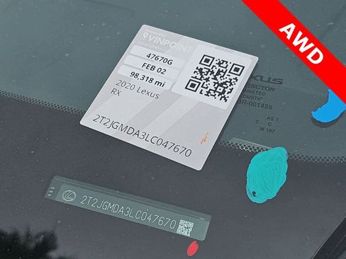 Used 2020 Lexus RX 450h AWD w/ Luxury Package image 25