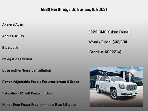 Used 2020 GMC Yukon Denali w/ Open Road Package image 31