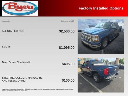 Used 2015 Chevrolet Silverado 1500 LT w/ All Star Edition RWD image 10