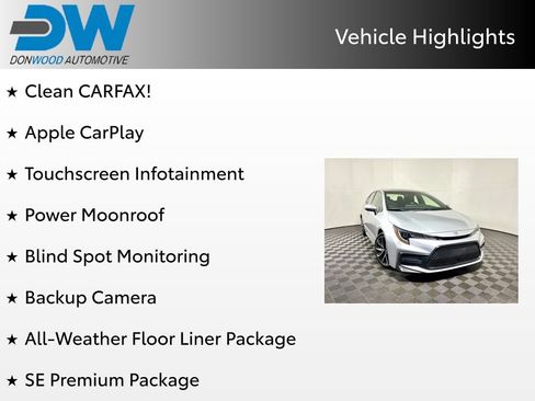 Used 2020 Toyota Corolla SE w/ SE Premium Package image 3