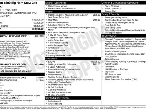 Used 2022 RAM 1500 Big Horn AWD/4WD image 3