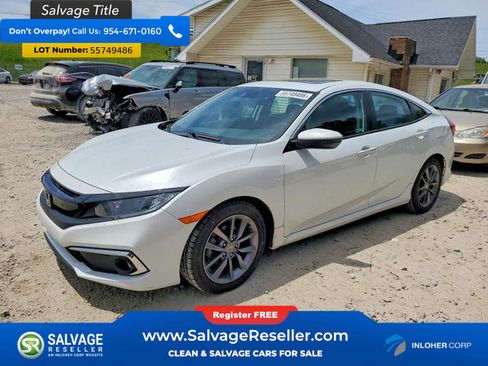 Used 2021 Honda Civic EX image 1