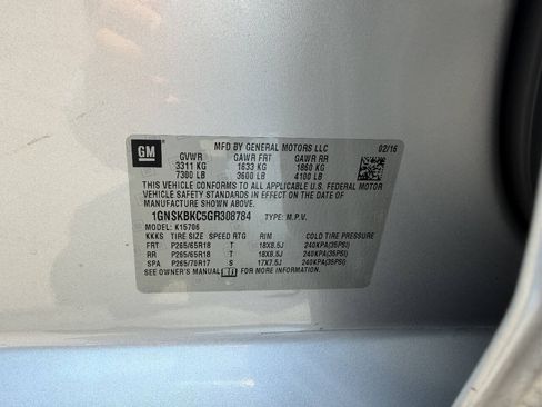 Used 2016 Chevrolet Tahoe LT AWD/4WD image 11