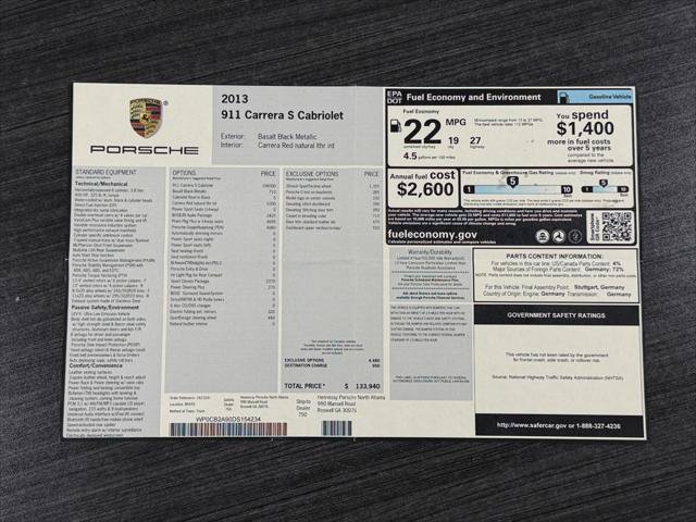 Used 2013 Porsche 911 Carrera S RWD image 27