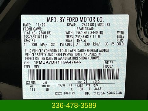 Used 2026 Ford Explorer Active RWD image 24
