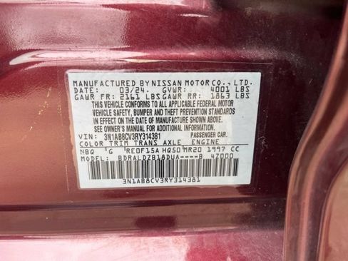 Used 2024 Nissan Sentra SV FWD image 22