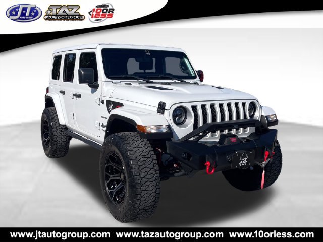 Used 2022 Jeep Wrangler Unlimited Sahara w/ Cold Weather Group AWD/4WD 360° Tour