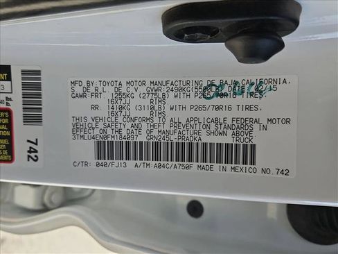 Used 2015 Toyota Tacoma 4x4 Double Cab image 23