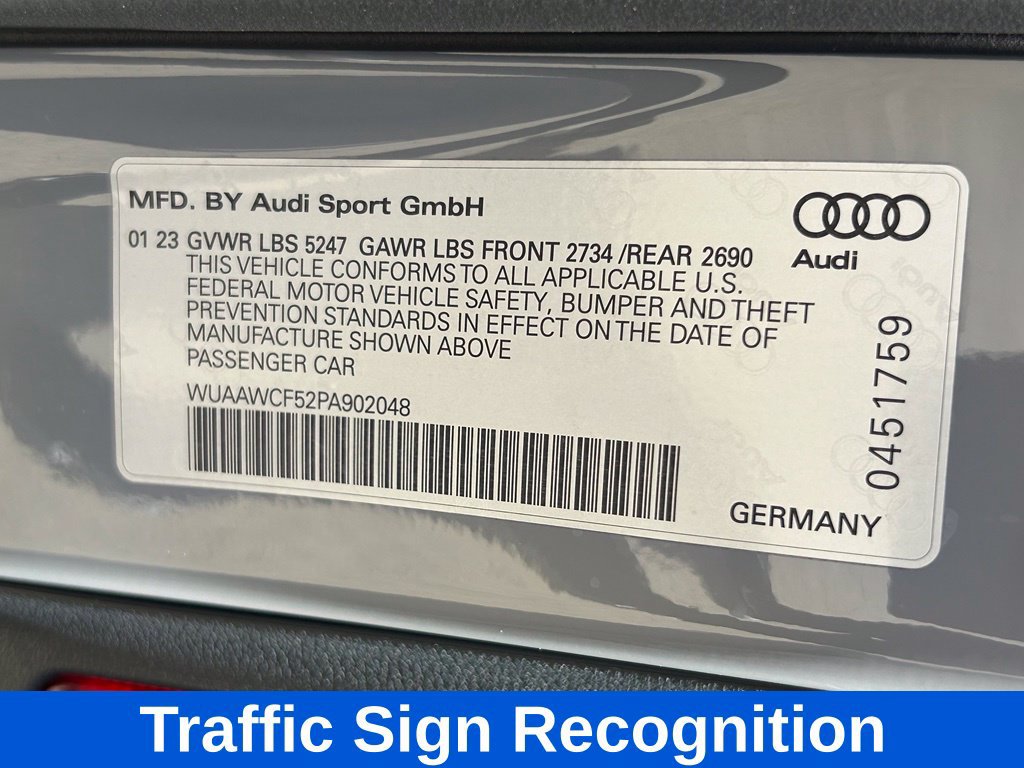 Used 2023 Audi RS 5 Sportback w/ Black Optic Carbon Package AWD/4WD image 52
