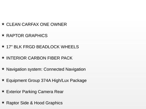 Used 2024 Ford Bronco Raptor w/ Interior Carbon Fiber Pack 6 AWD/4WD image 5