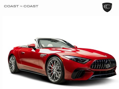 Used 2022 Mercedes-Benz SL 55 AMG 4MATIC image 1