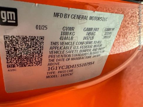 Used 2025 Chevrolet Corvette Stingray w/ Z51 Performance Package image 27