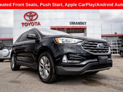 Used 2019 Ford Edge Titanium w/ Cargo Accessory Package FWD image 1