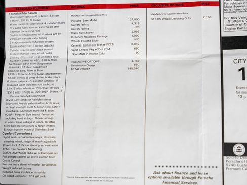 Used 2008 Porsche 911 GT3 RS image 2