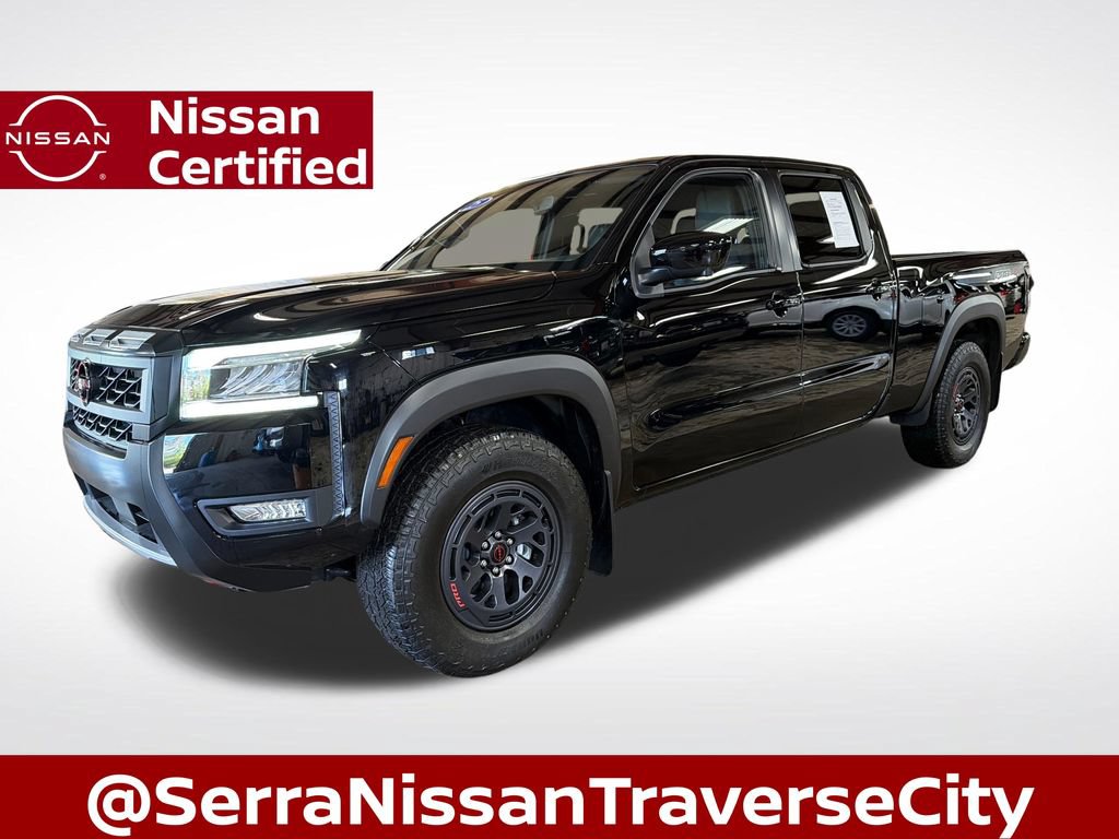 Certified 2025 Nissan Frontier PRO-4X w/ Pro Premium Package AWD/4WD 360° Tour