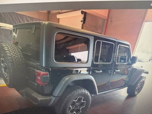 Used 2022 Jeep Wrangler Unlimited Rubicon 4xe w/ Cold Weather Group image 3