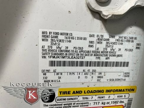 Used 2020 Ford Expedition Max Platinum image 27