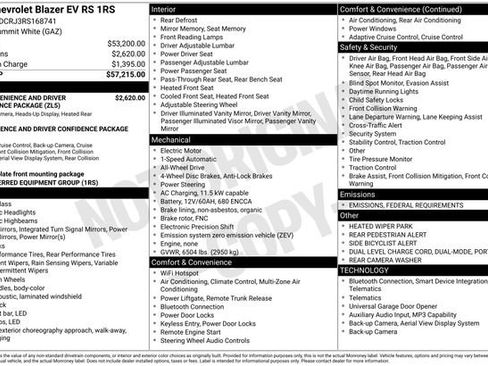 Used 2024 Chevrolet Blazer EV RS image 20