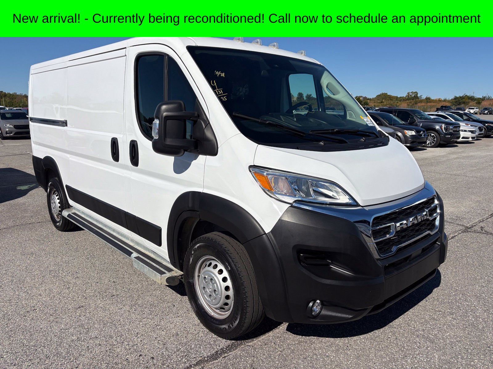 Used 2025 RAM ProMaster 2500 w/ U-Haul Equipment Group FWD 360° Tour