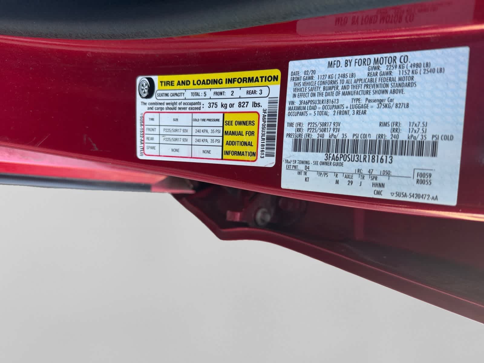 Used 2020 Ford Fusion Energi Titanium FWD image 25