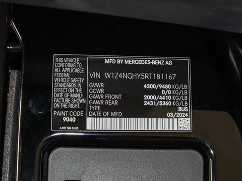 New 2024 Mercedes-Benz Sprinter 2500 image 8