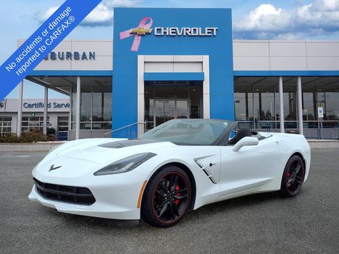 Used 2017 Chevrolet Corvette Stingray Convertible w/ 3LT Preferred Equipment Group RWD image 2