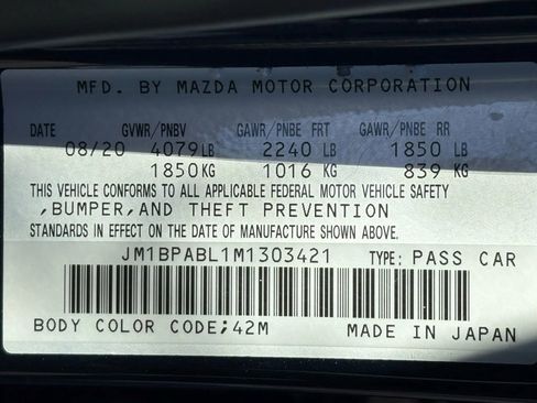 Used 2021 MAZDA MAZDA3 s FWD image 31