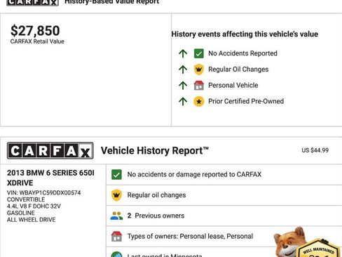 Used 2013 BMW 650i xDrive Convertible image 23