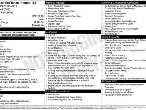 Certified 2025 Chevrolet Tahoe Premier image 36
