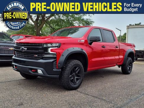 Used 2021 Chevrolet Silverado 1500 LT Trail Boss w/ Bed Protection Package AWD/4WD image 1