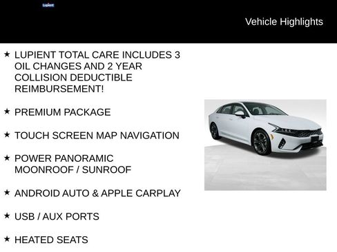 Used 2022 Kia K5 EX w/ EX Premium Package FWD image 7