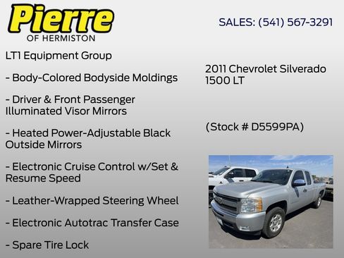Used 2011 Chevrolet Silverado 1500 LT w/ All-Star Edition AWD/4WD image 6
