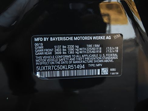 Used 2019 BMW X3 sDrive30i w/ Driving Assistance Package RWD image 38