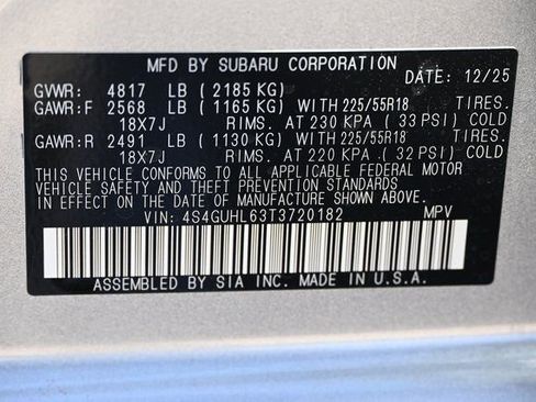 New 2026 Subaru Crosstrek 2.5i Limited image 20